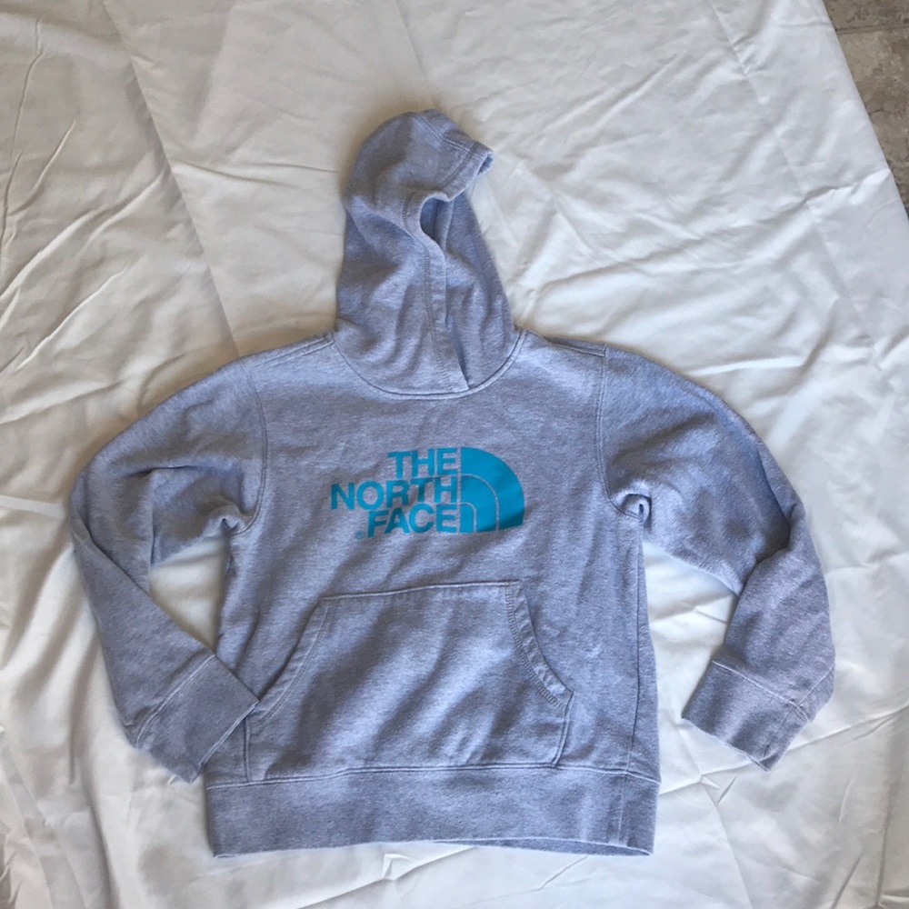 North face hooded sweatshirt